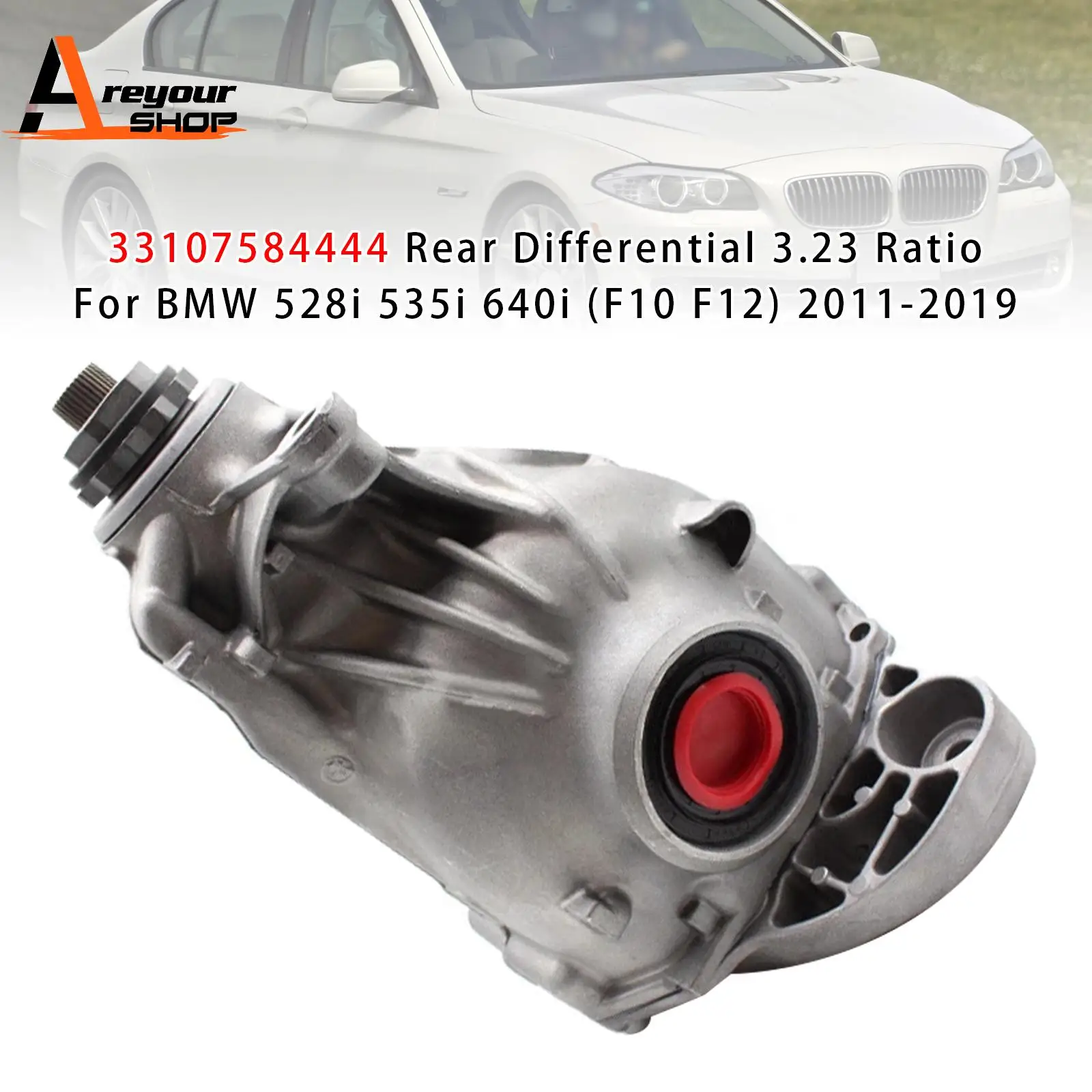 

33107584444 Rear Differential 3.23 Ratio for BMW 528i 535i 640i (F10 F12)