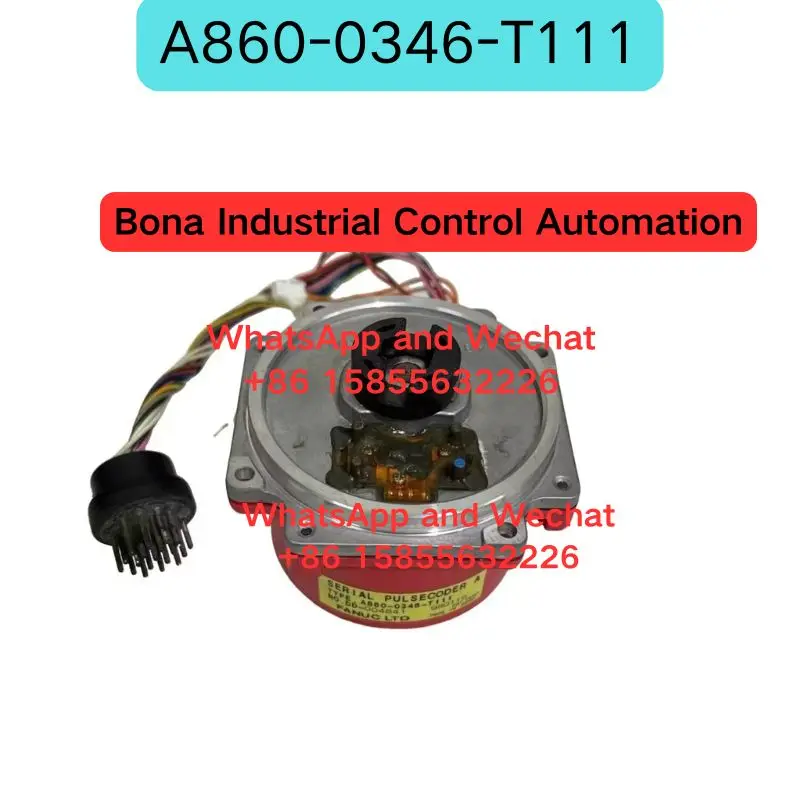 Peças OEM Usadas Desmontadas A860-0346-T111 Encoder Teste Funcional OK Envio Rápido Componente Eletrônico Industrial