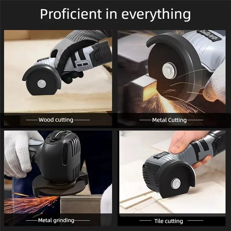 

A27F-16.8V Cordless Electric Angle Grinder 6500R/Min Lithium Battery Mini Polishing Grinding Machine Diamond Cutting Power