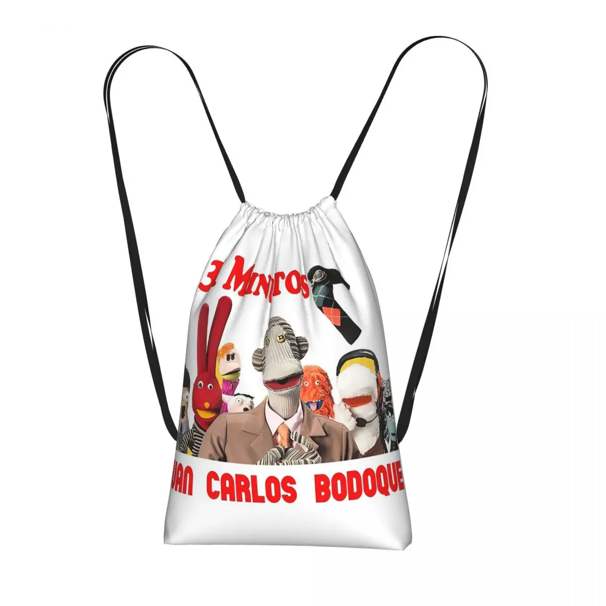 Mochilas con dibujos animados de comedia chilena de 31 Minutos, bolsas informales con cordón, bolsas deportivas, bolsas para libros para estudiantes viajeros