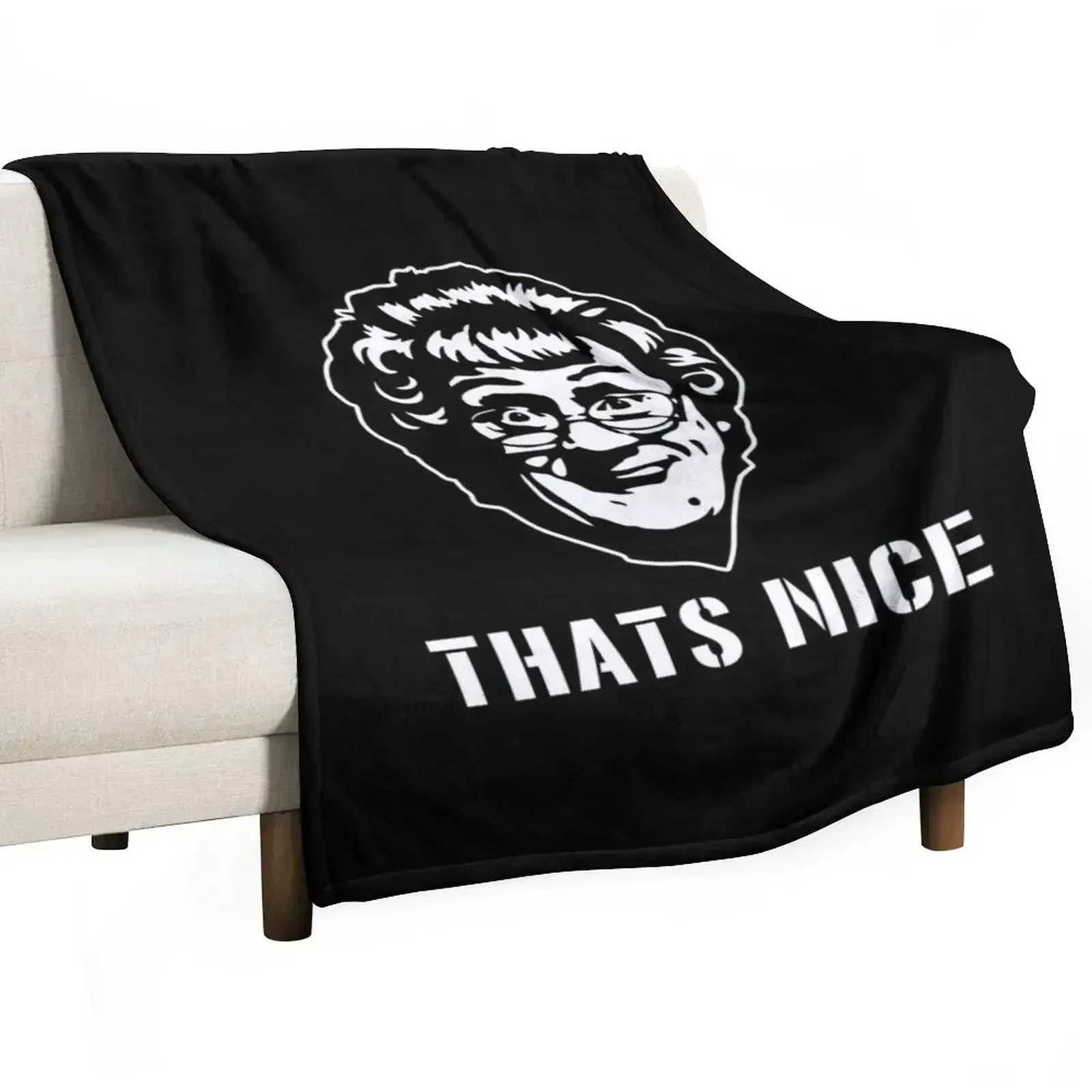 

That's Nice Mrs Browns Throw Blanket christmas gifts Picnic Moving for sofa Blankets