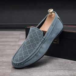 Casual Men's Formal Shoes Breathable Lightweight and Versatile Casual Shoes Korean Version of Men's Shoes Platform Sports Shoes