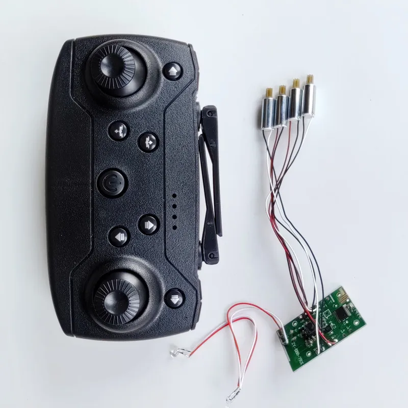 E88 804 Remote Controller With Receiver Board for DIY RC Drone Mini Quadrocopter 3.7V Coreless Motors  DIY Model Parts
