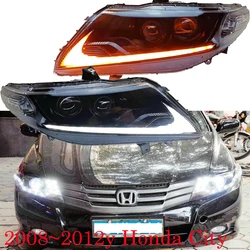 reflektor samochodowy bupmer do reflektora Honda City 2008 ~ 2012y Akcesoria samochodowe LED DRL przeciwmgielne do reflektora Honda city