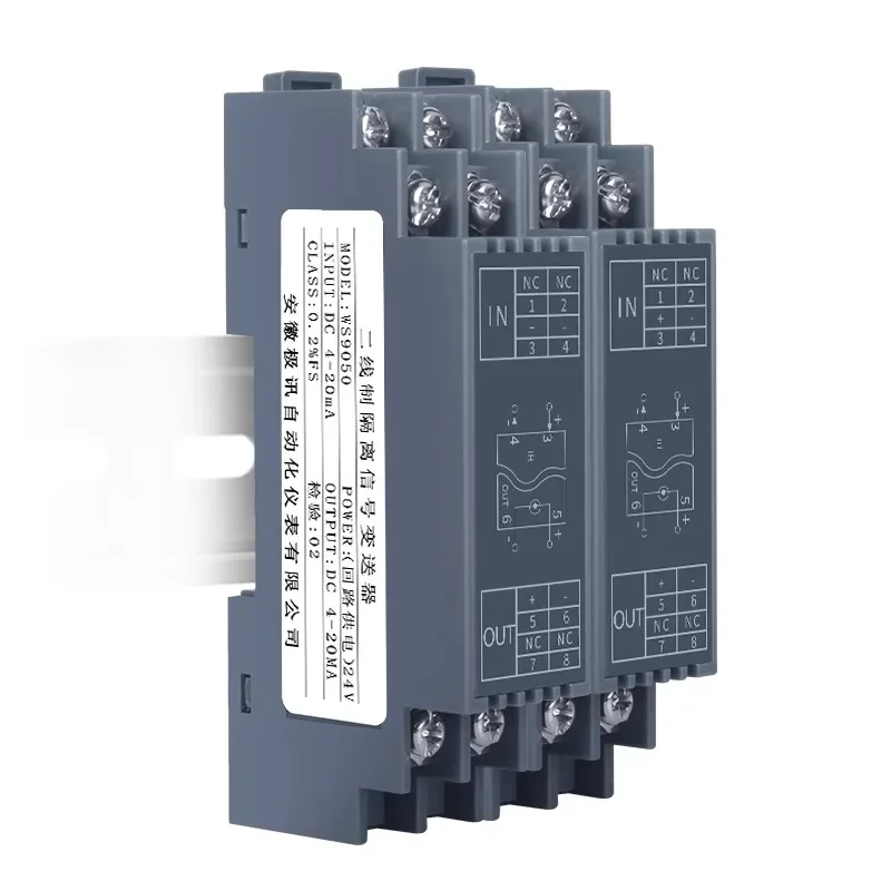 WS9050 thermistor temperature transmitter signal conditioner PT100 sensor input signal isolation