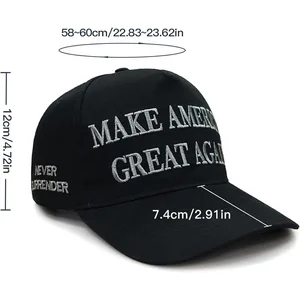 1pc Trump 2024 Machen Sie Amerika großartig, um America Back Hut mit der Flagge der US -Flagge zu machen 8 Hauptverkaufshut Land Amerikaner - №6