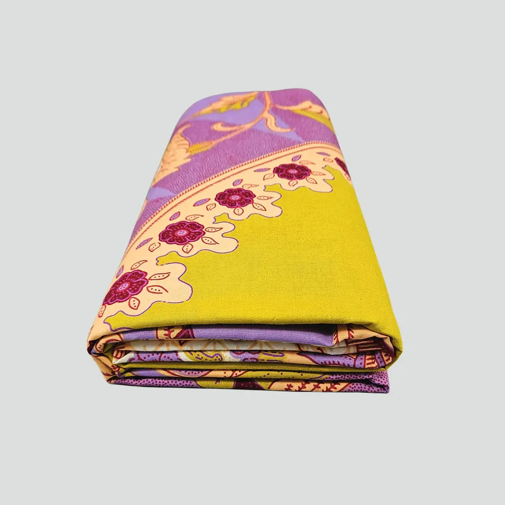 Super Java Wachsblock-bedruckter Stoff, 100% Baumwolle, muslimische Kleidung, Textilien, zur Herstellung von Kleidern, Tüchern, Tischdecken, Heimdekoration, 6 Yards – Detail 14