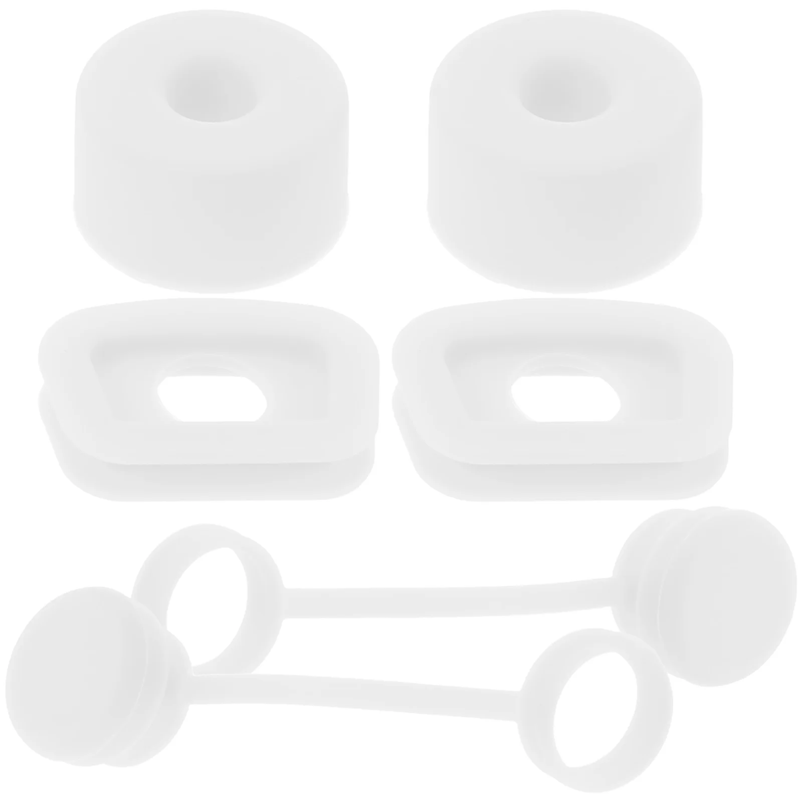 

1 Set Spill Proof Stoppers For Belly Cap Reusable Silicone Leakproof Accessories Leak Resistant Stoppersbelly Bottle Supplies