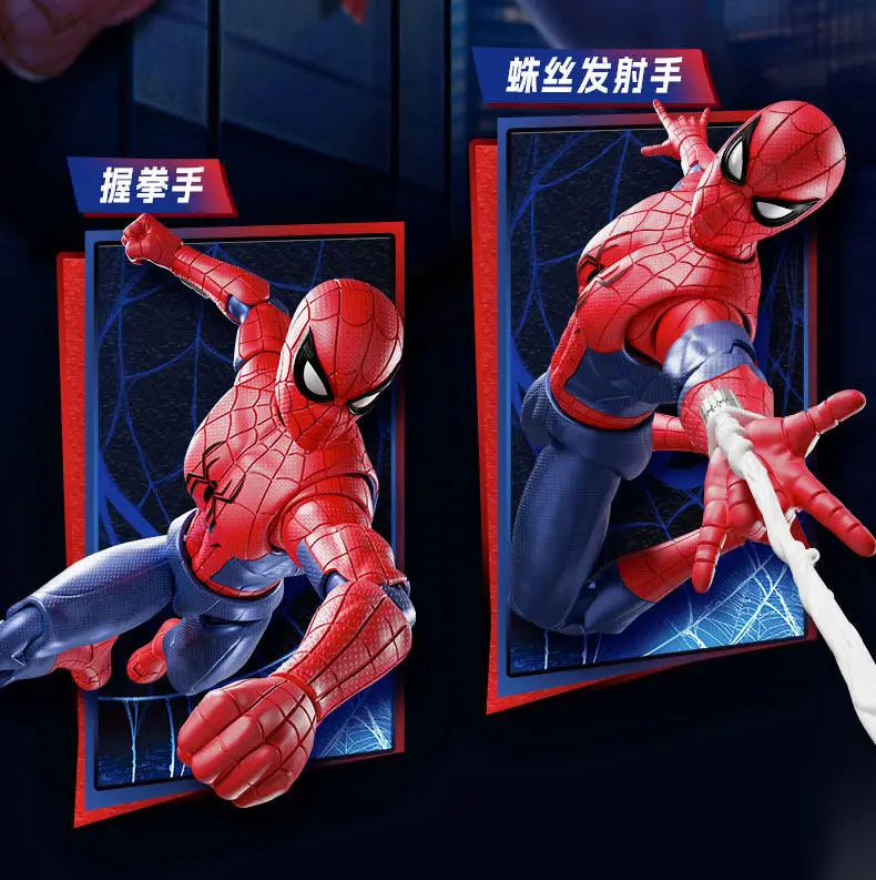 Blokees Spider-Man Anti-Venom Daredevil Actionfigur Brandneue Spielzeuge Spider-Man Bausatz Champion-Klasse Spielzeuggeschenke – Detail 39