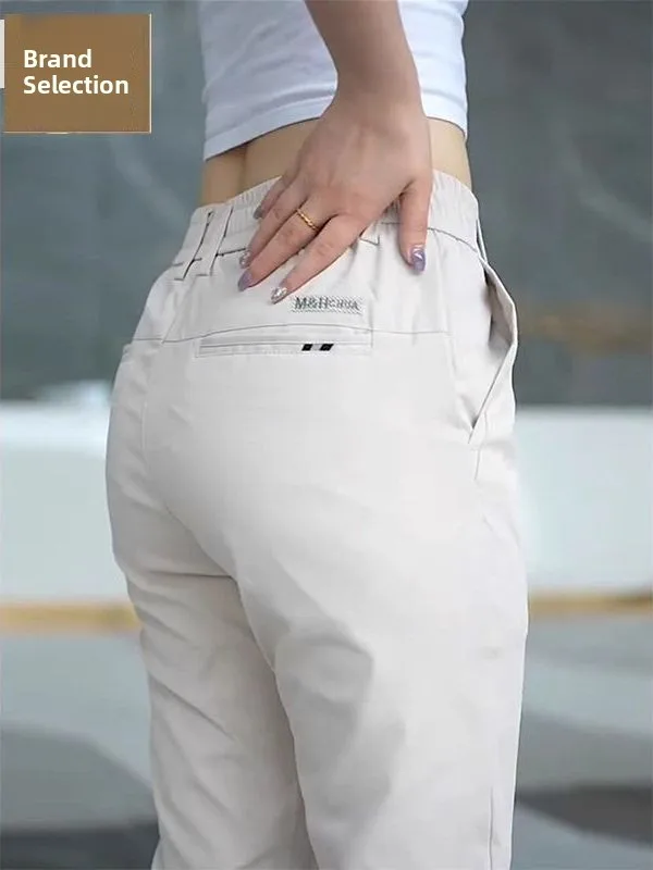 

Loose Straight Leg Workwear Trousers for Men Outdoor Wear Resistant Casual Pants Comfortable Polyester Fiber Men's Workwear