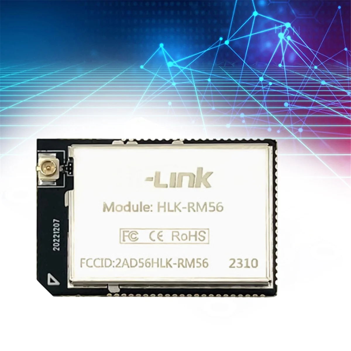 Hot! RM56 WIFI Module 2.4G/5.8G Dual-Band WIFI+BT/BLE5.2 Supports Standard 802.11 A/B/G/N RM56 Module