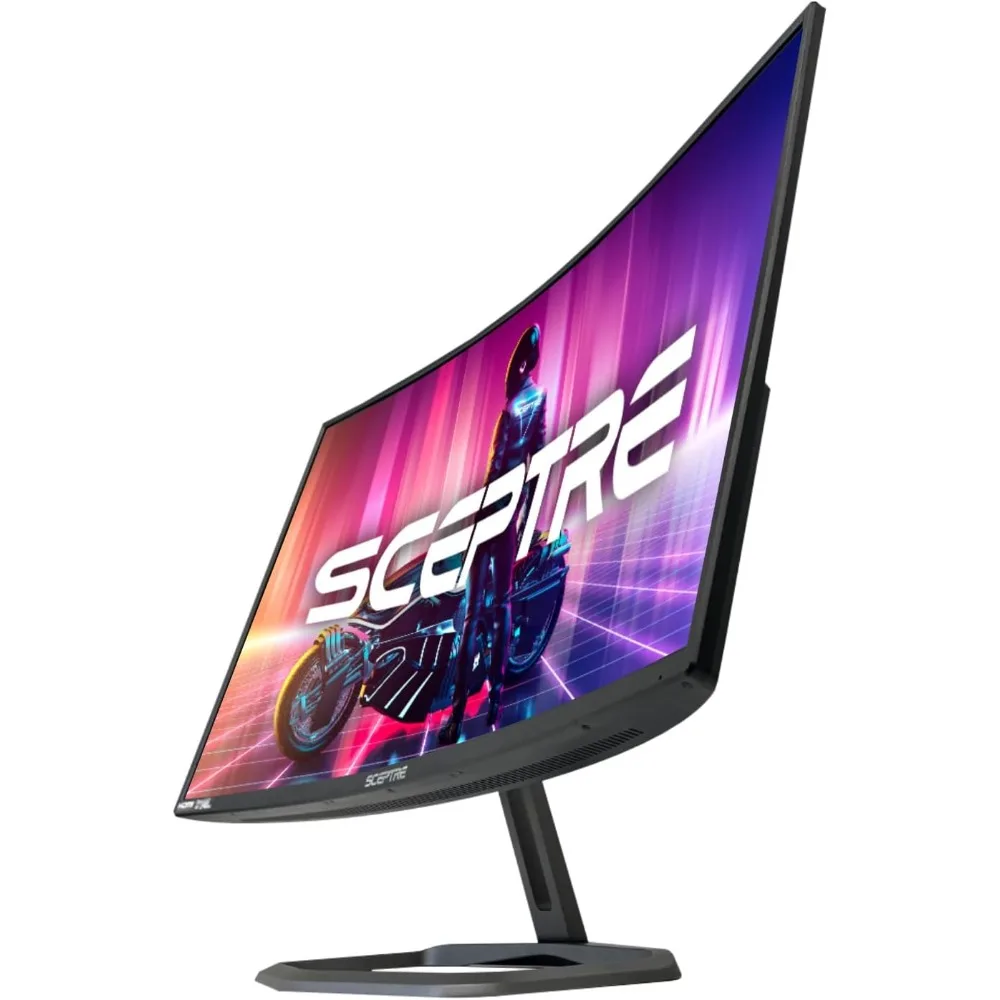 Monitor da gioco FHD 1080p curvo da 32 "fino a 240Hz 1ms 99% sRGB AMD FreeSync altoparlanti integrati Premium