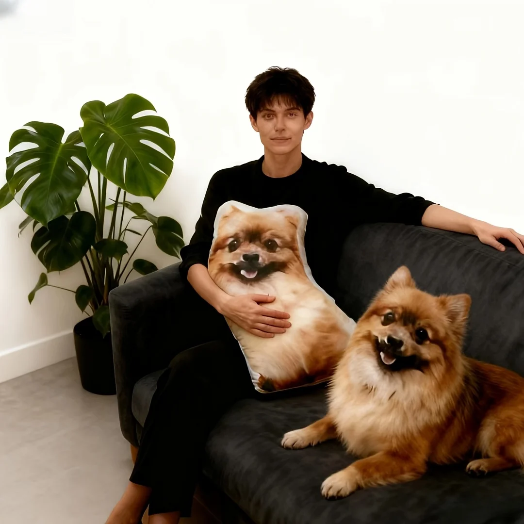 Customize Fun Pet Commemorative Pillows to Surprise Pets. Pet Pillows Accompany Cats and Dogs with Peace of Mind. Suitable for F