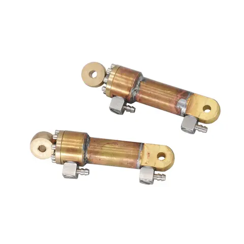 10 mm ytterdiameter liten hydraulcylinder 14/20/30/45/60/80/100 mm slaglängd för 1/16 1/18 1/24 RC hydrauliska modelltillbehör 10 best sales Arduino hydraulcylinder - №2