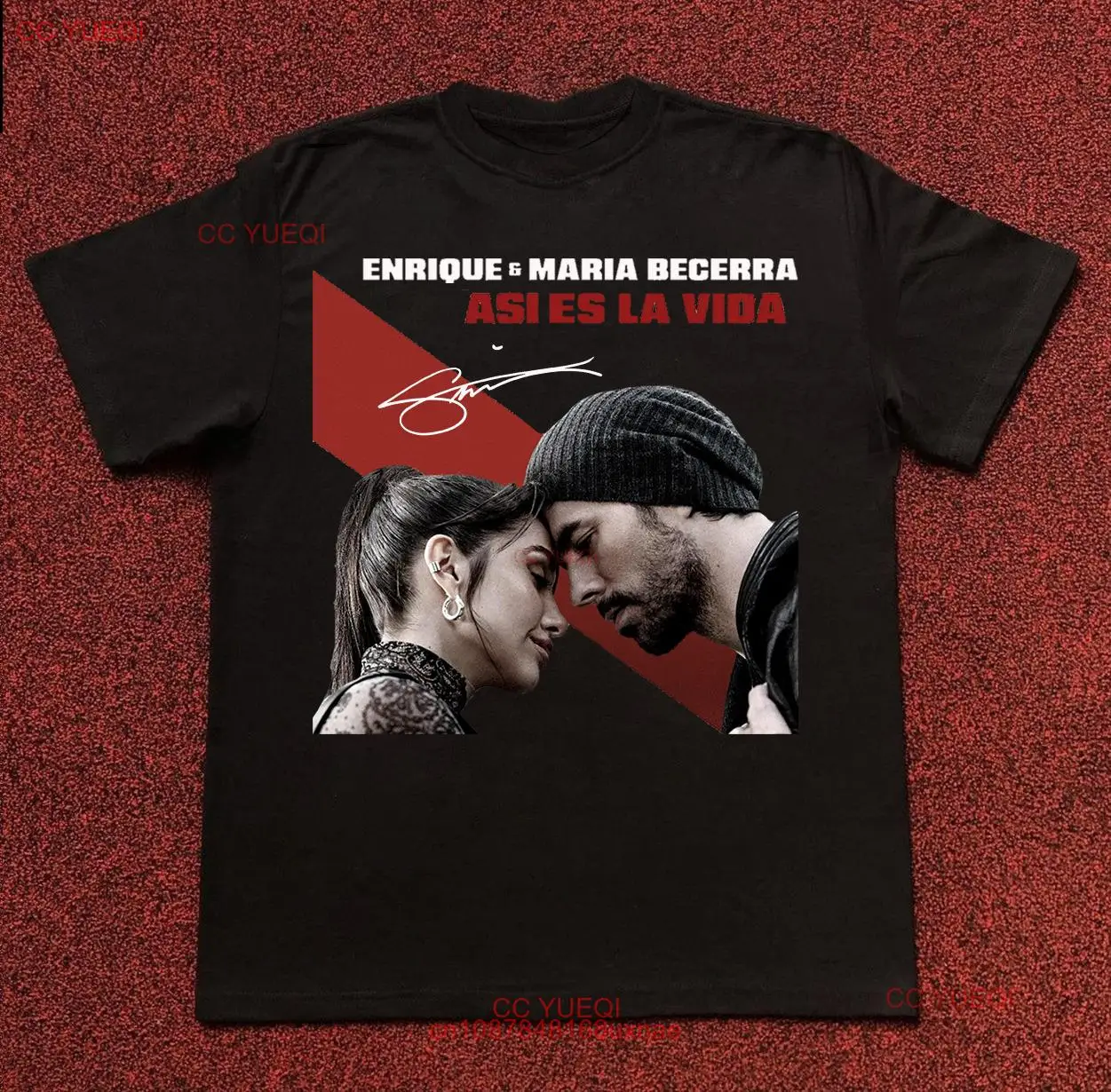 Enrique Iglesias Final 2024 Album Maria Becerra Unisex T-Shirt