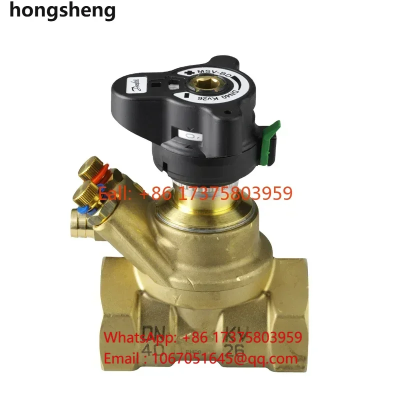 original Leno 003Z4005 KSV26 MSV-BD DN 40 Internal thread manual balancing valve