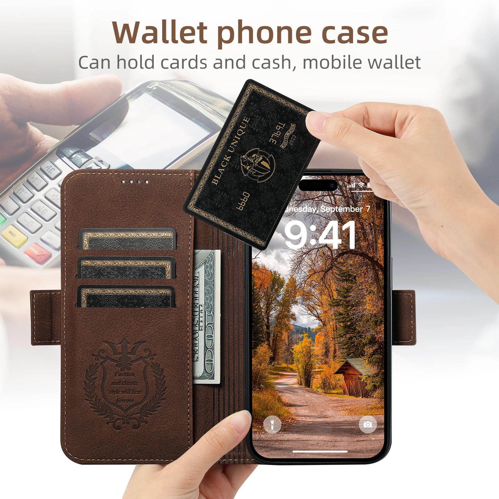 SUTENI Dompet Mewah Kulit Temp - Phone Cases That Hold Cards ulasan dan harga