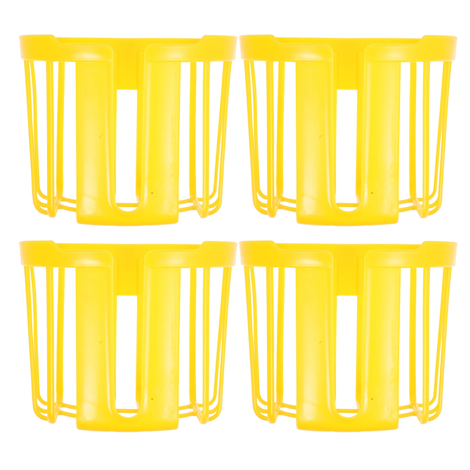 

4 PCS Staghorn Fern Planting Basket Orchid Hanging Garden Wall Decoration Planters Flowerpot Plastic Indoor Container