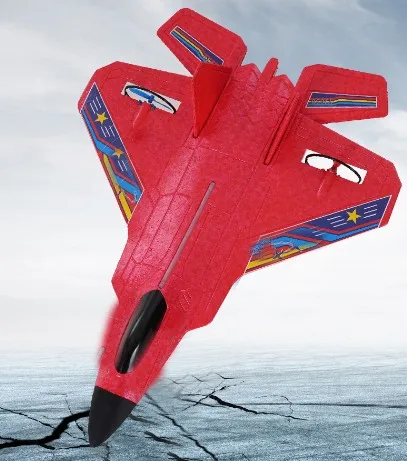 Yanjie-vliegtuig met afstandsbediening voor kinderen, valbestendig, intelligent opladen, gevechtsvliegtuig, elektrisch handwerpend schuimspeelgoed