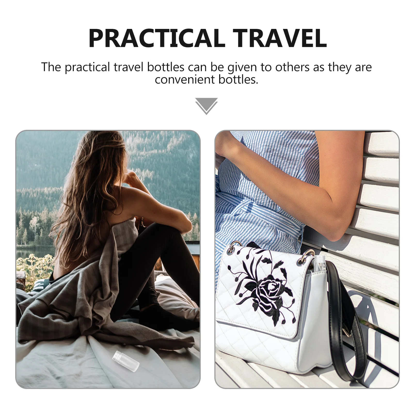 

10Pcs 10ml Mini Glass Bottles for Cosmetics Leak Proof Travel Containers with Excellent Chemical Resistance Mini Glass Bottles