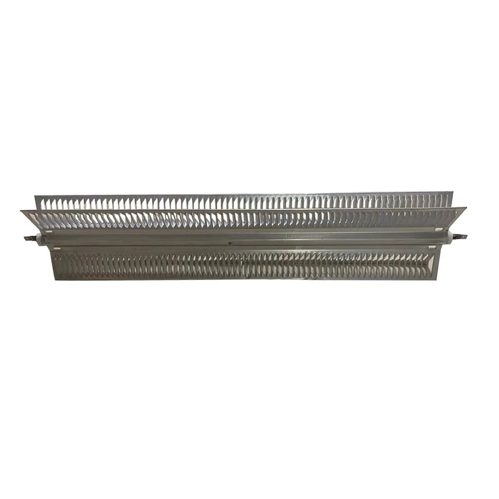 230V1500W Aluminum fin Heating elements 500mm x-shape electric heating pipe Fan heater baseboard accessories