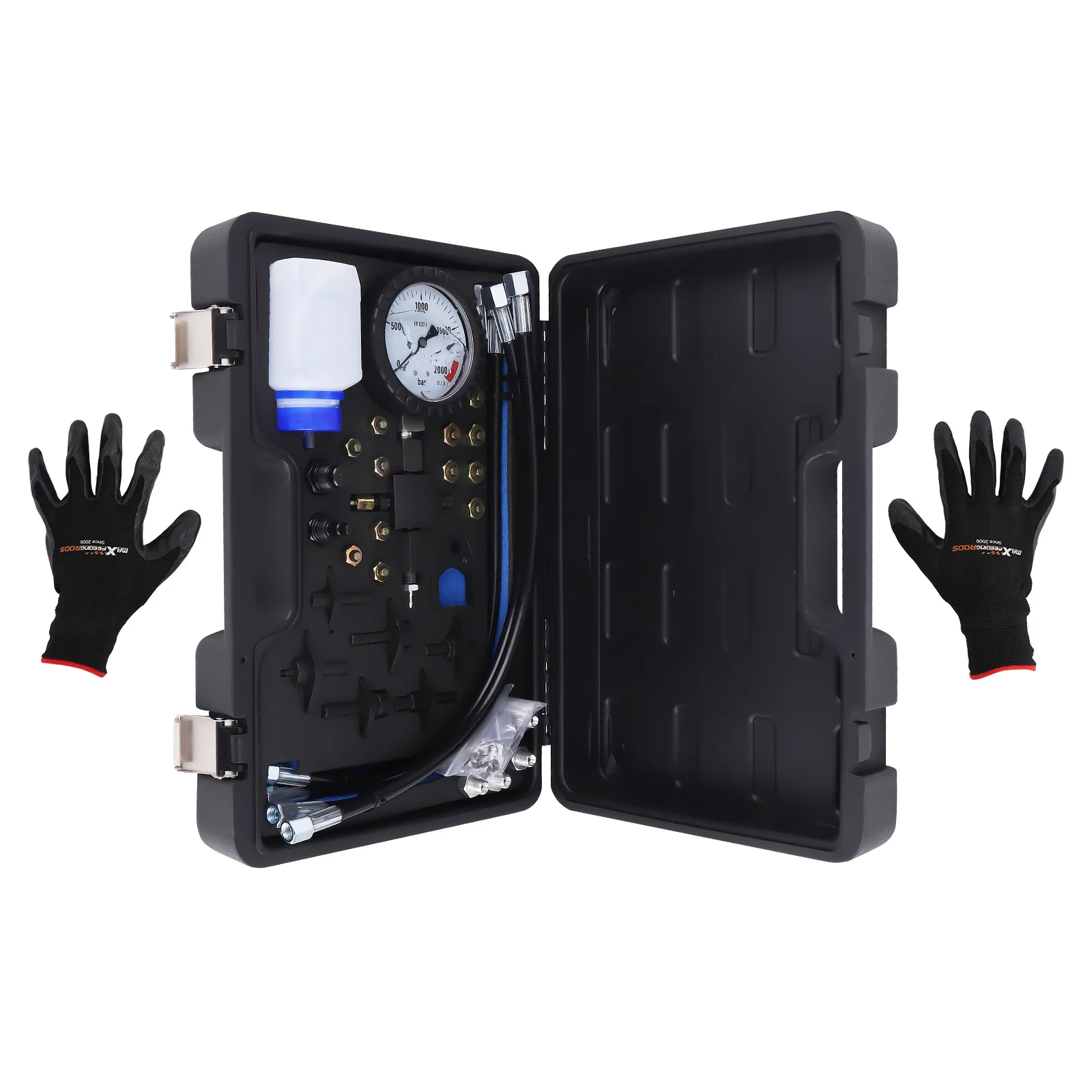 

Комплект для тестирования дизельных систем Common Rail: проверка трубок высокого давления и заглушек для инжекторов