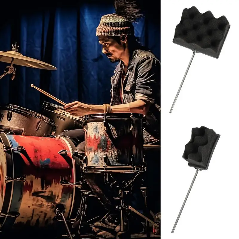 Tambor baixo pedal batedor peças de percussão tambor cabeça de espuma macia cajon kick pedal instrumento de percussão acessórios