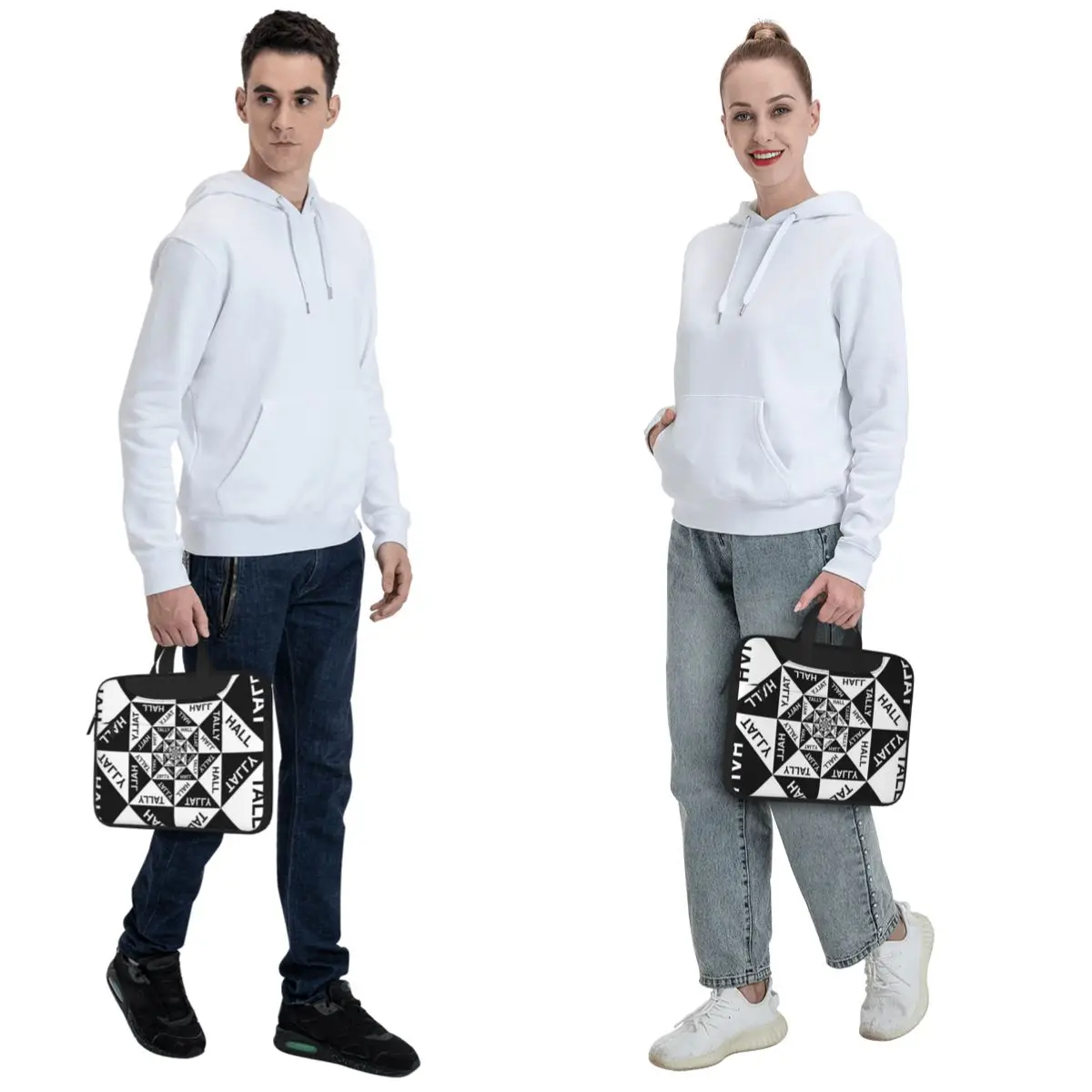 New 02 Tally Hall Band Logo Genre Indie Pop Crossbody Laptop Bag CaseResistant Protective Notebook Pouch for Macbook Pro