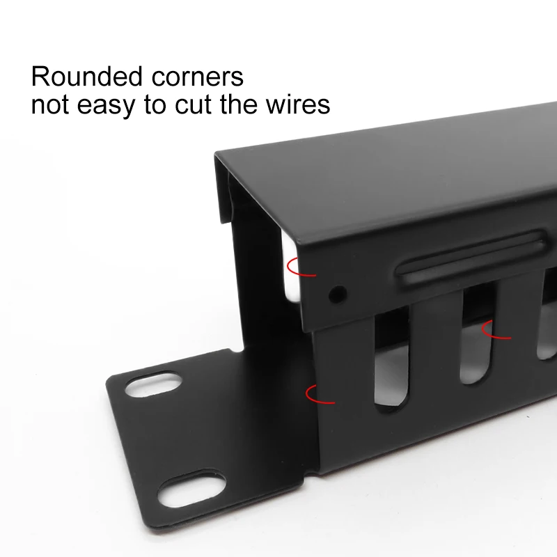 19in 1u armário rack 24 porta passagem-através de 24 porta cat6 rj45 rede cabo adaptador jack distribuição quadro