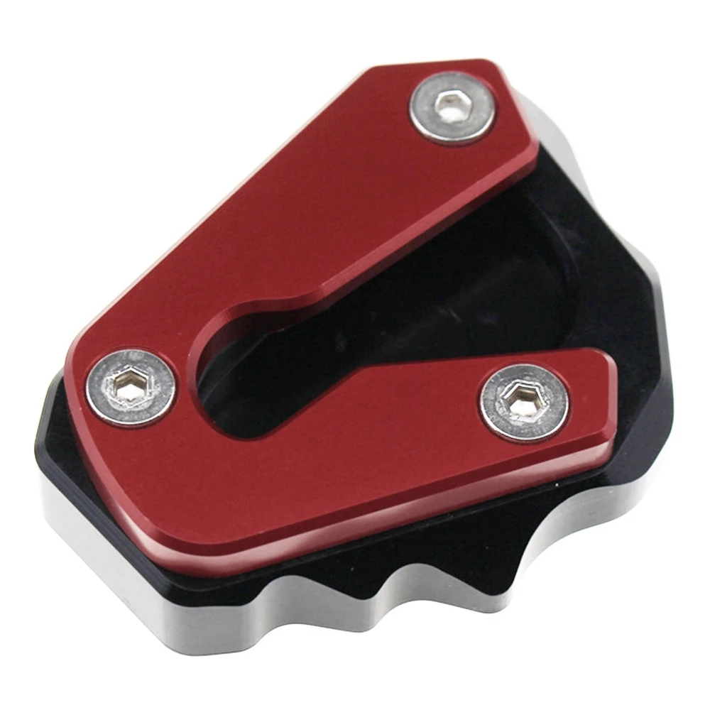 Motorcycle Side Bracket Extension Pad Enlarge Foot Support Pad Frame Suitable for Yamaha YZF-R6 2020-2021 Red