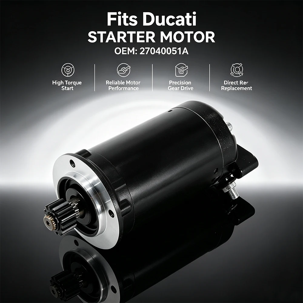 Motorcycle Starter Motor For Ducati Monster 996 998 1000 S2R S4R/S Multistrada 1100 1000/S Sport Touring ST4 ST3 996 1000 S ABS