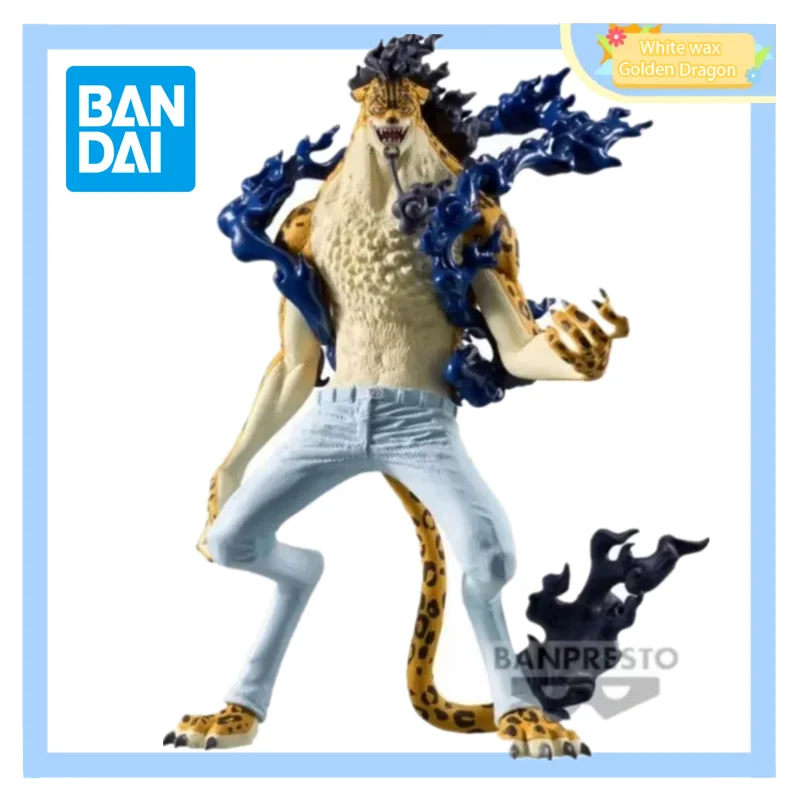 Original Banpresto King of Artist One Piece Rob Lucci Awakening Ver. 19Cm Genuine Action Anime Figure Pvc Model Collectible Toys