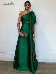 Catasdate One Shoulder Ceremony Woman Dresses Cut Out Waist Long Dresses for Special Occasions Elegant Party Dresses Customized