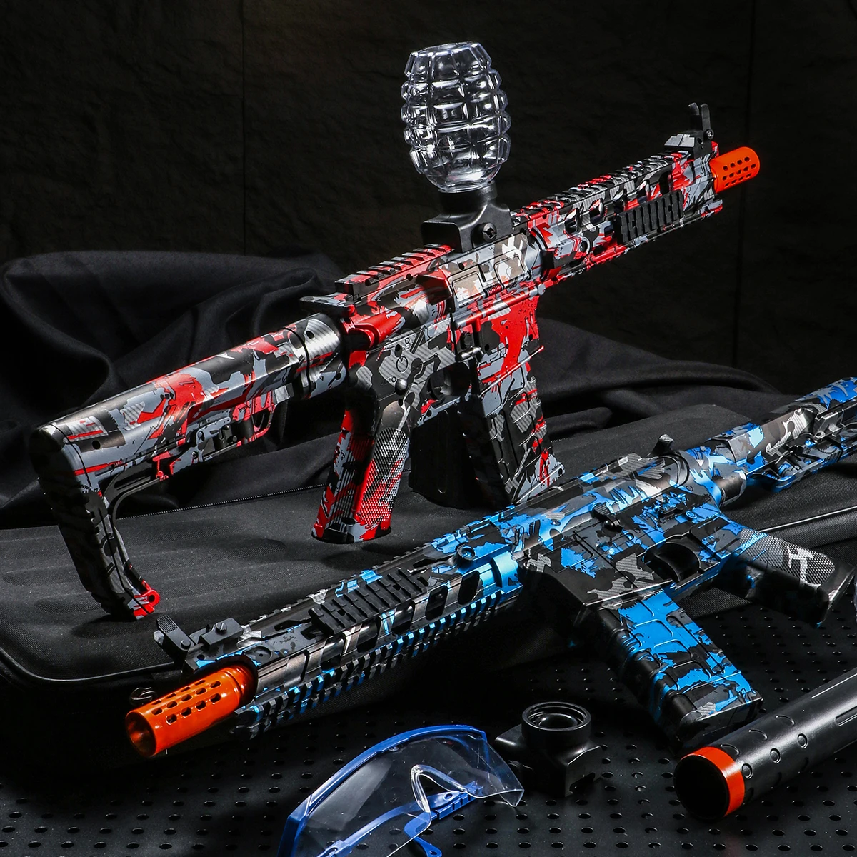 M416 전기 블래스터 총 장난감, 팀 활동을 위한 충전식, 자동 야외 장난감, 완벽한 선물(총알 제외)