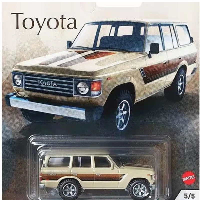 Original Hot Wheels Car Culture Series collezione classica modello di auto in lega Toyota Suit Toys for Boys Iron Bottom gomma Tire Gift