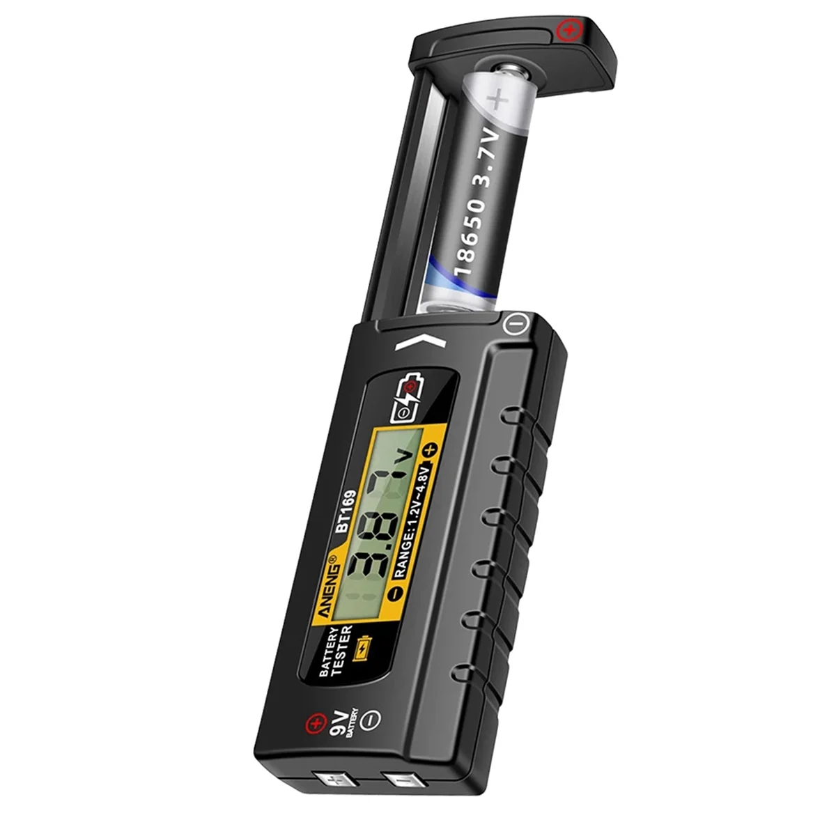 N18R  BT169 Universal Battery Tester LCD Battery Indicator Gauge Checker 9V 1.5V Button Cell Test Household Analyzer Meter Tools