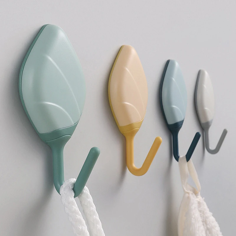 

10Pcs Home Organization Hook For Kitchen Doors Bedrooms And Multi-Functional Home Storage Accessories for Towels Clothes New