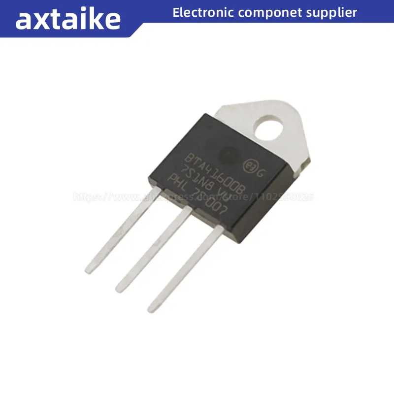 

5PCS BTA41 BTA41600B BTA41700B BTA41800B BTA411200B 600/700/800/1200V TO-3P BTA41-600BRG DIP 41A Thyristor Transistor