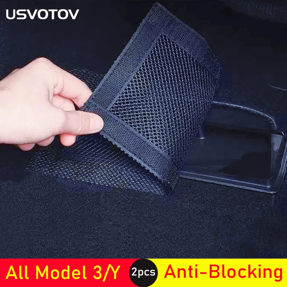 For Tesla Model 3 Y Juniper 2025-2021 Backseat Air Vent Cover Under Seat Outlet Protector Anti-blocking Dust Mesh Accessories