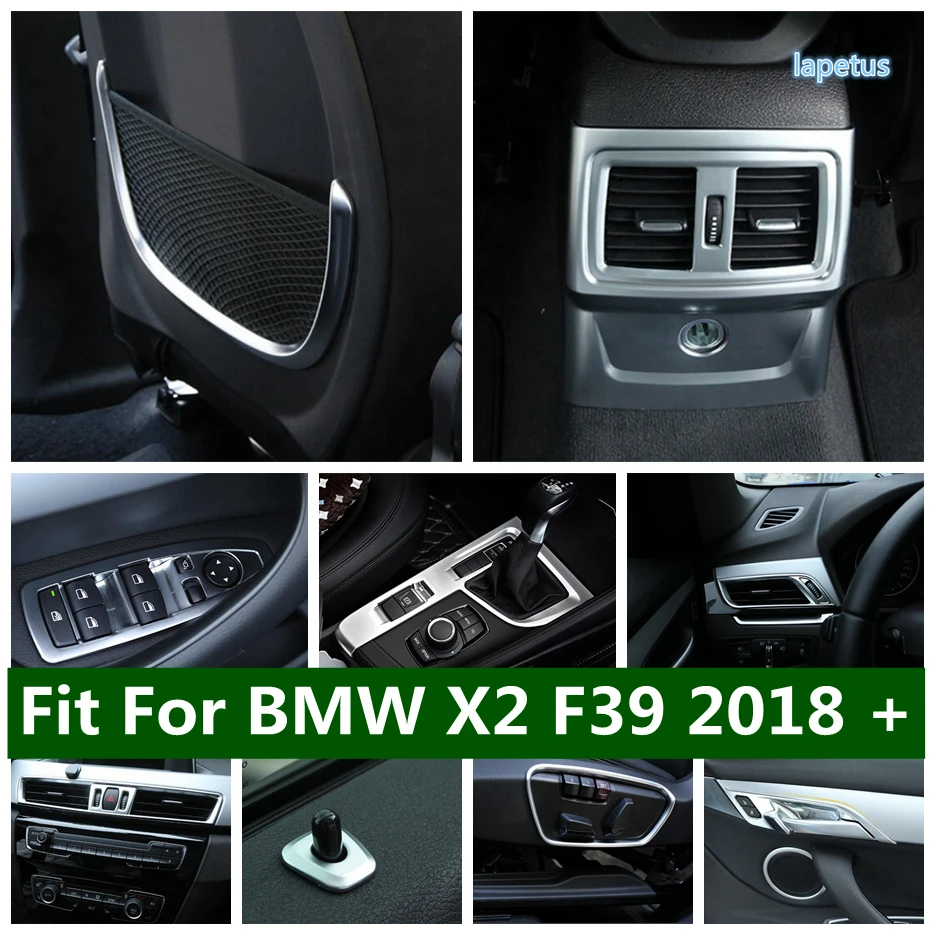 

Headlight Roof Reading Lamp Air Outlet AC Vent Decoration Frame Glove Box Gear Shift Panel Cover Trim For BMW X2 F39 2018 - 2021