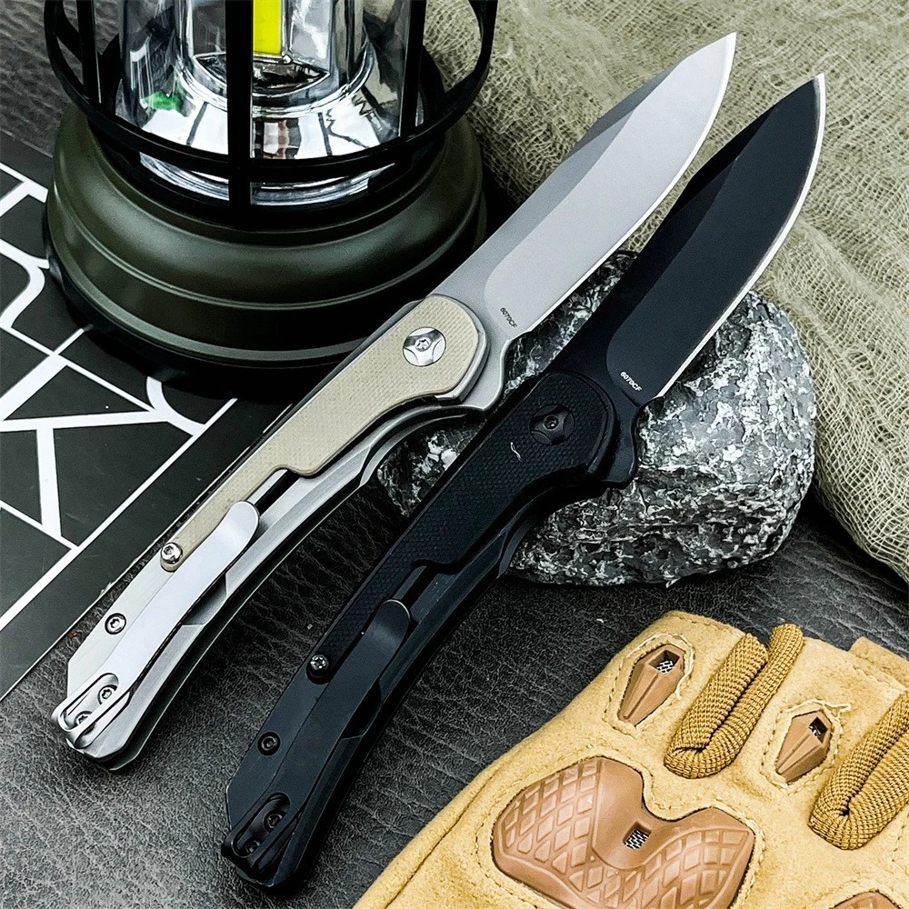 

Карманный нож CR 6070 для мужчин, складной нож EDC, сталь 8Cr13Mov, тактический инструмент для выживания с ручкой G10 для охоты, кемпинга, улицы