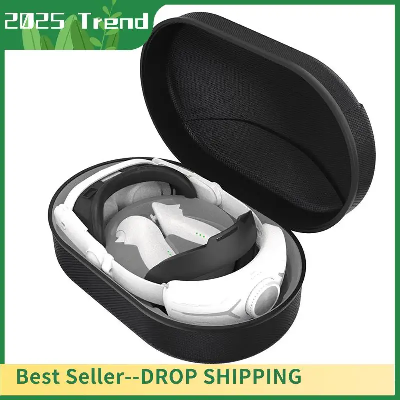 Mejores OFERTAS Estuche de transporte duro para Meta Quest 3 bolsa de almacenamiento portátil manillar caja de viaje piezas VR estilo B