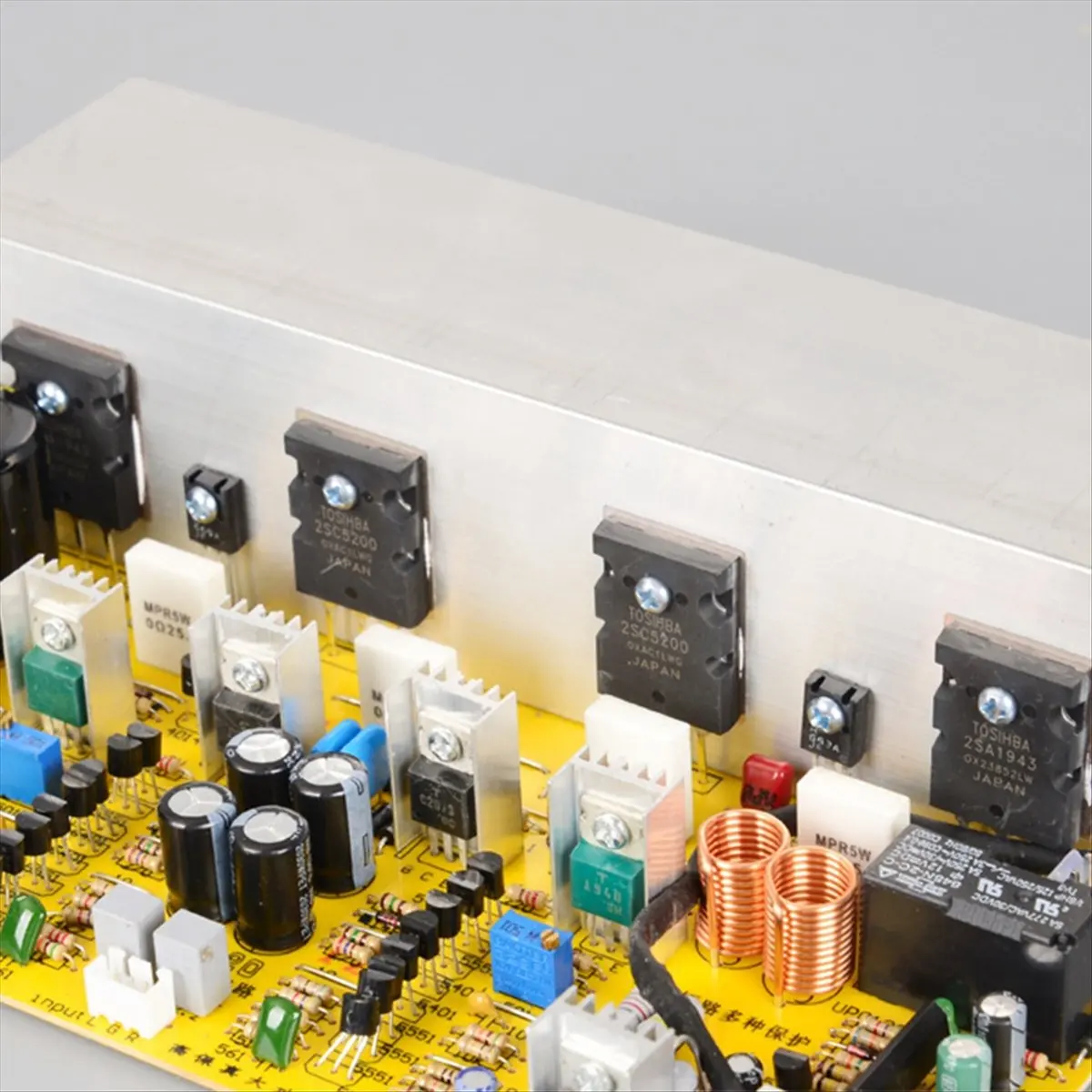 newT77 AD320-T 300W+300W High Power Amplifier Board High Quality 2SA1943/5200 Amplifier Board