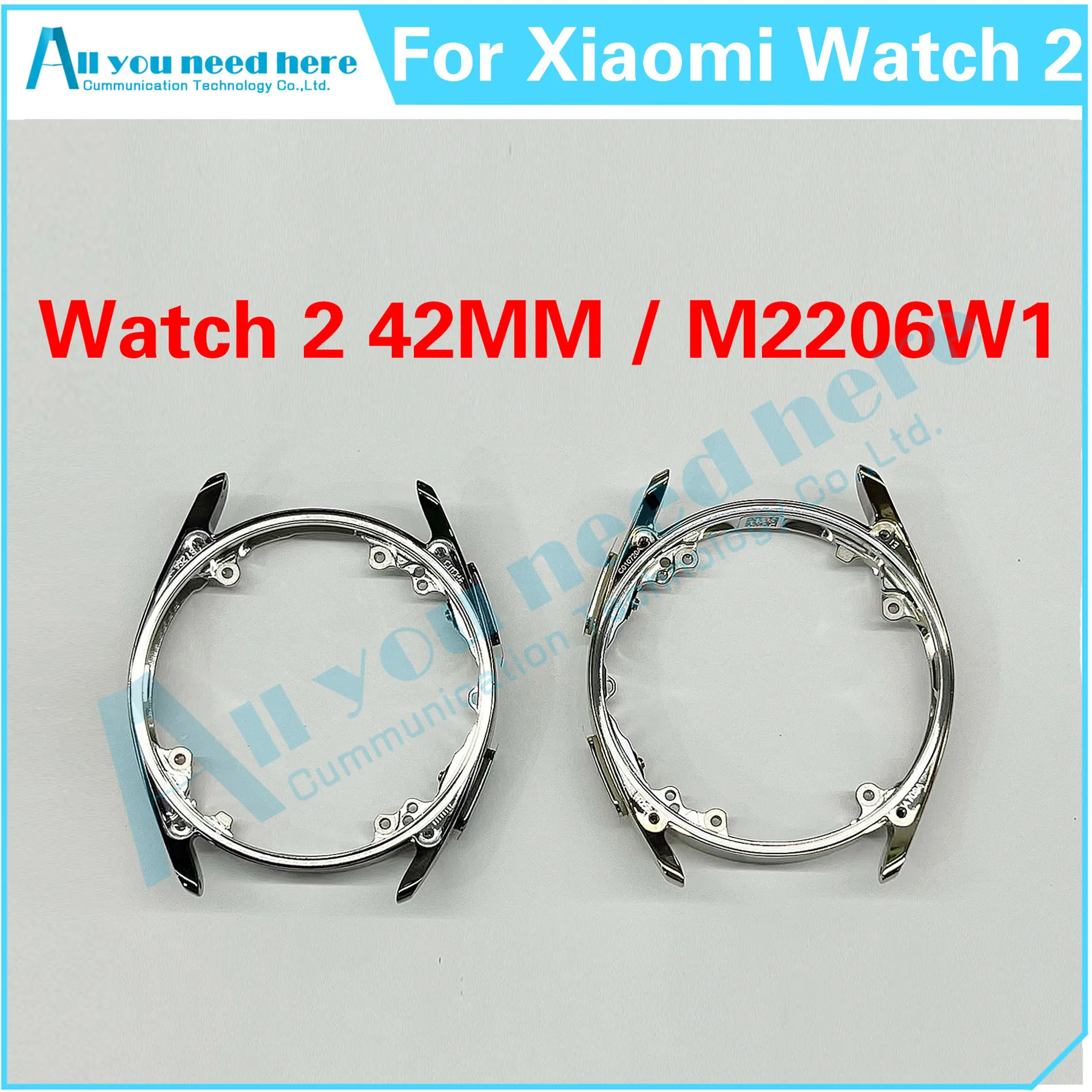 

Middle Frame LCD Support Mid Faceplate Bezel For Xiaomi Watch 2 42MM M2206W1 Repair Parts Replacement