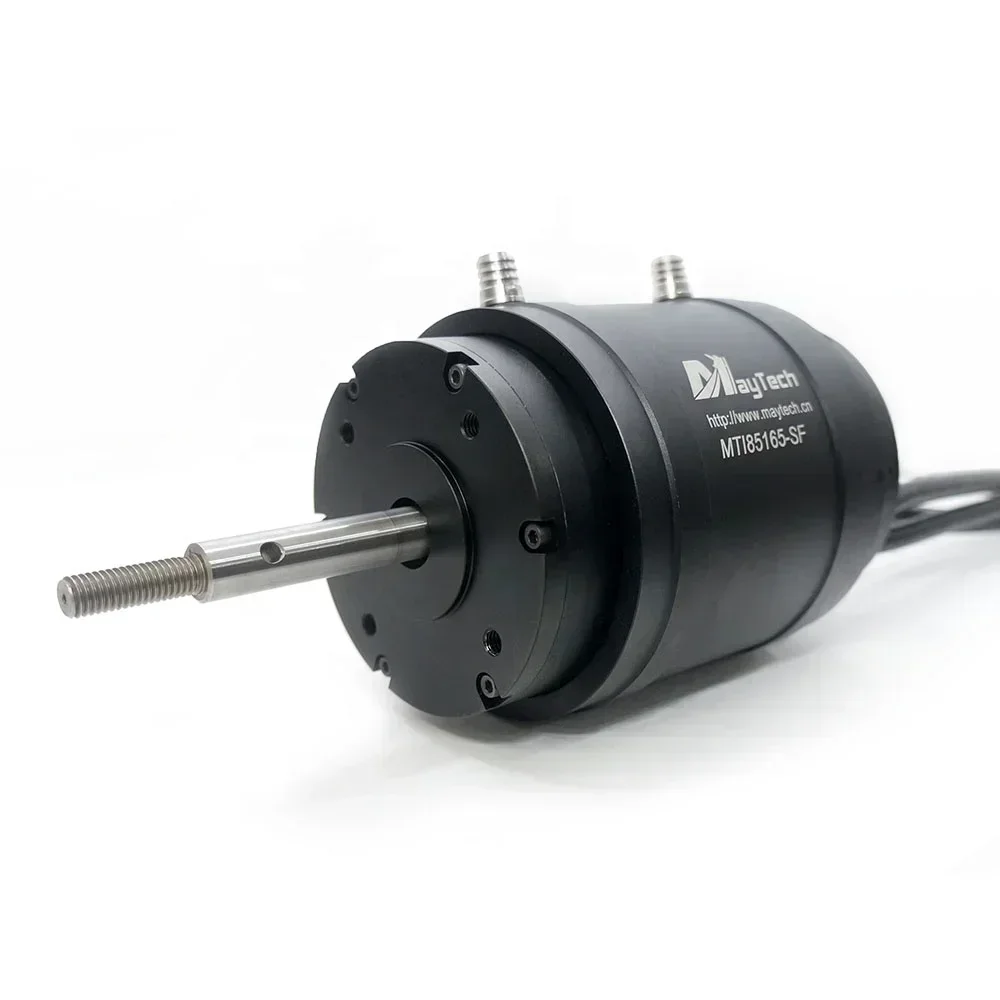 

In stock Maytech 85165 Inrunner Motor for Electric Hydrofoil Surfboard Propulsion System 10KW Sensorless BLDC Watercool