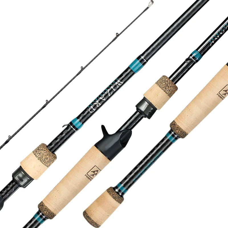 

Lure Fishing Rod Ultra Fast Large Cone Fuji Guide Ring Fuji Reel Seat 40T High Carbon Ultra Light Ultra Hard M MH Athletic Pole