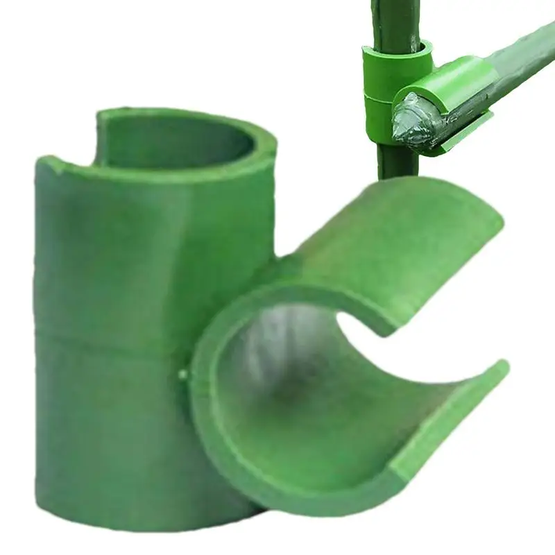 Plant Trellis Cane Connector Plant Connector Stake Clip Easy Installation Plant Trellis Connector Joints For Plant Supports