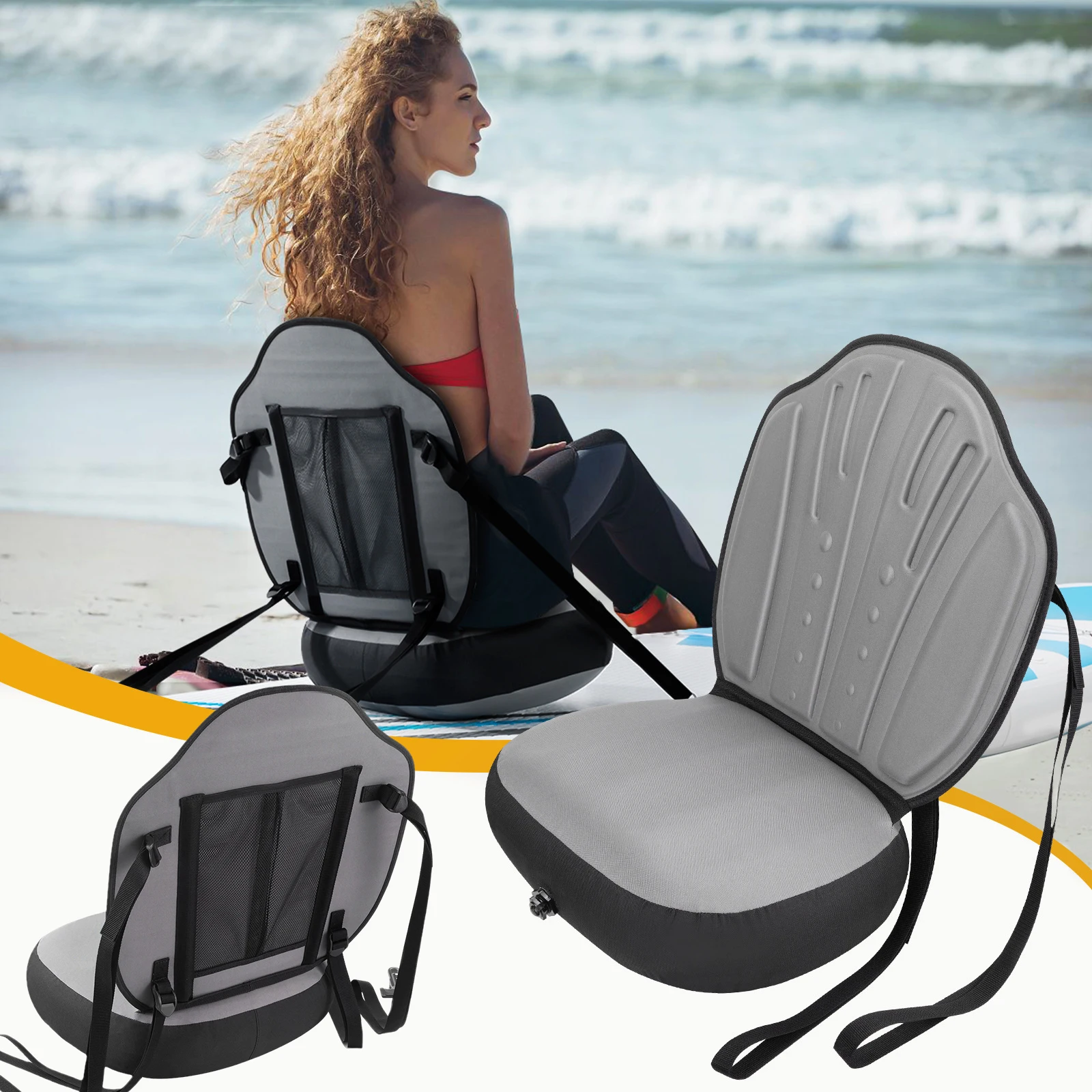 Deluxe Kayak Chair Seat Cushio - Fishing Kayak Crate review and price
