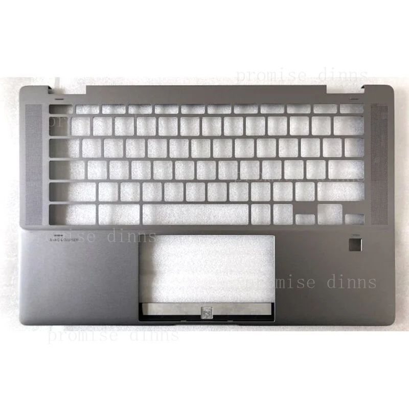 

M New Palmrest Upper Case Keyboard Bezel w/FP Hole For HP Chromebook X360 14C-CC M47326-001