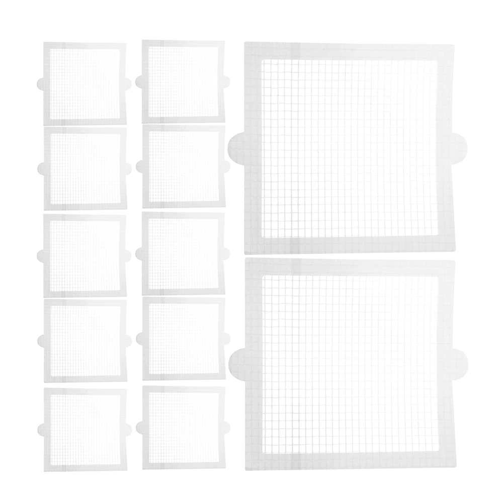 

25pcs Drain Stickers 105x105mm Anti-Hair Clogging Disposable Bathroom Floor Filters Strong Adhesion No Residue